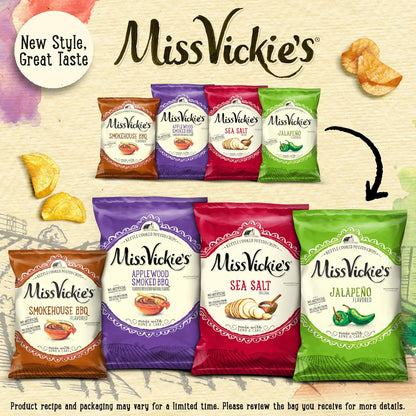 Miss Vickie's crunchy kettle cooked potato chips multipack