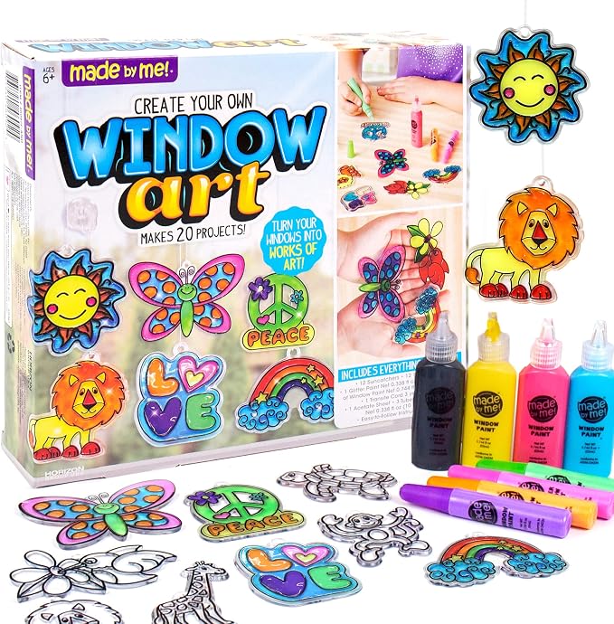 Made By Me window art suncatcher craft kit