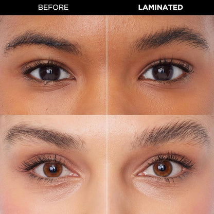 Clear eyebrow gel for lifted laminated brows