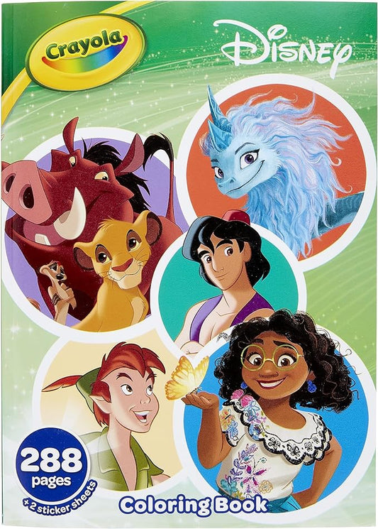 Crayola Disney Animation coloring book for kids