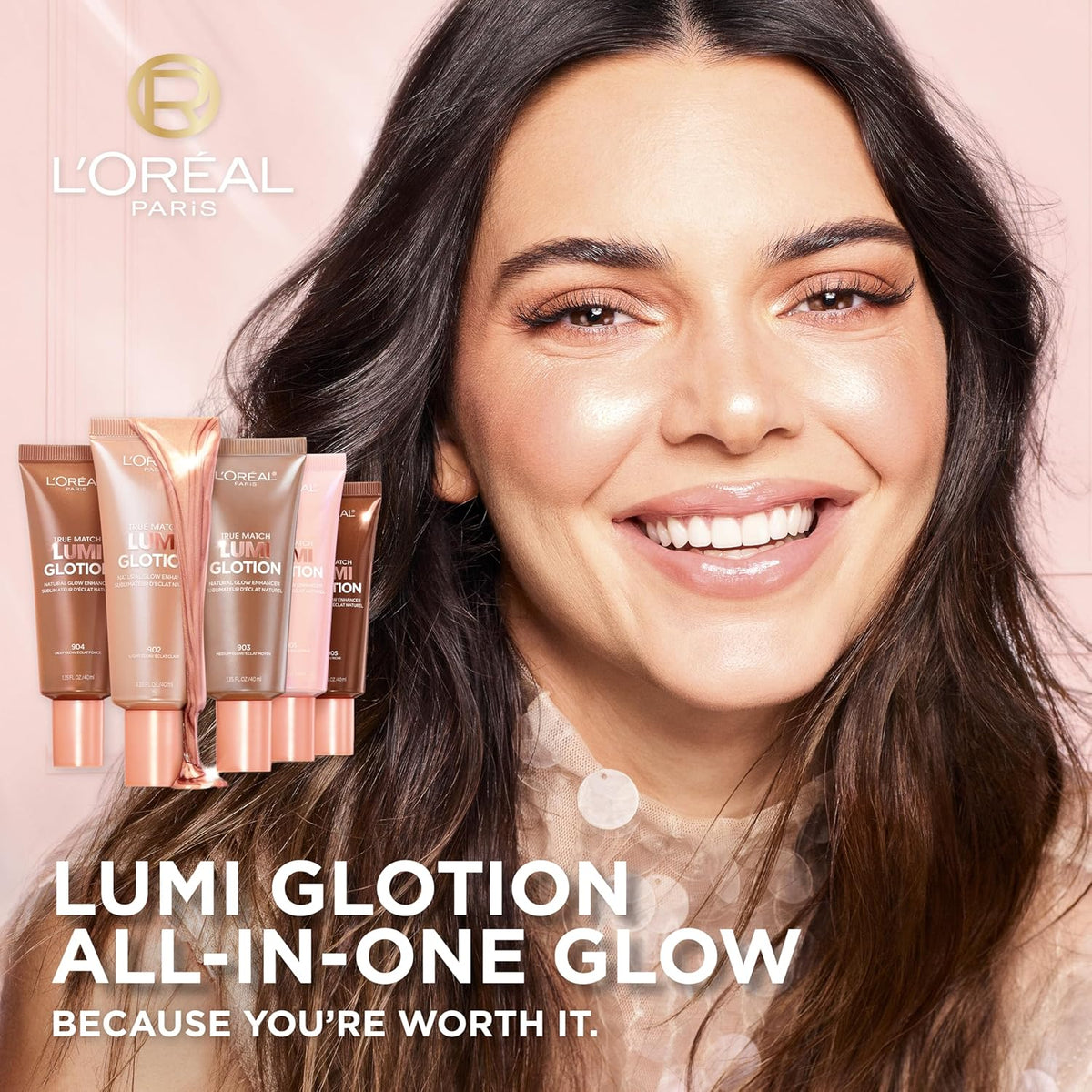 Radiant finish face and body glotion