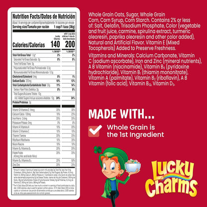 Gluten free frosted cereal with colorful marshmallows