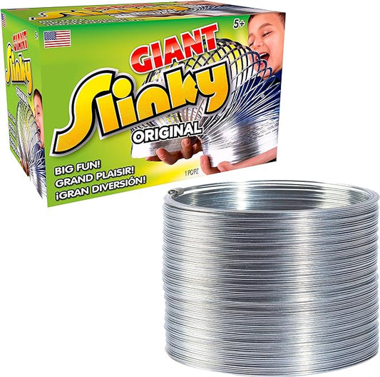 Original Giant Slinky metal spring toy