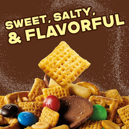 Family size Chex Mix sweet salty crunchy snack