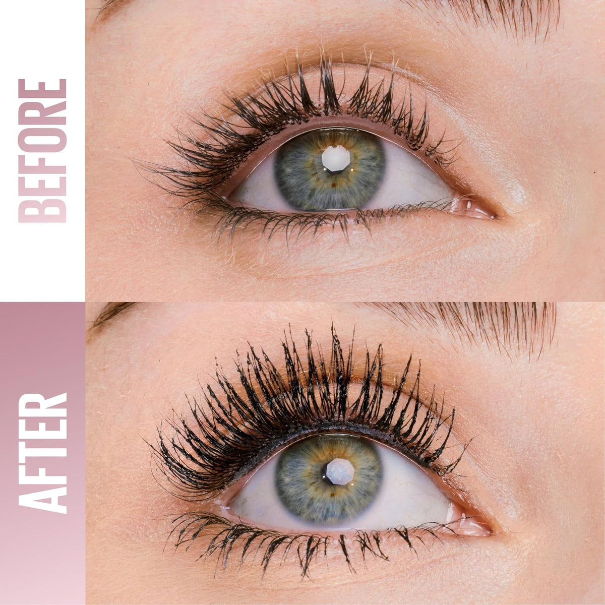 Very Black lengthening mascara with tubing formula