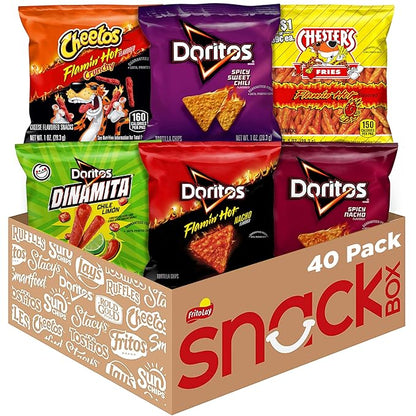 Frito-Lay Fun Times Mix Variety Pack, 40 Count