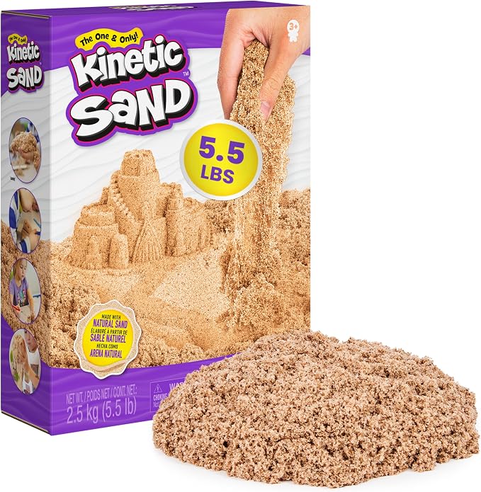 Kinetic Sand beach-style moldable play sand