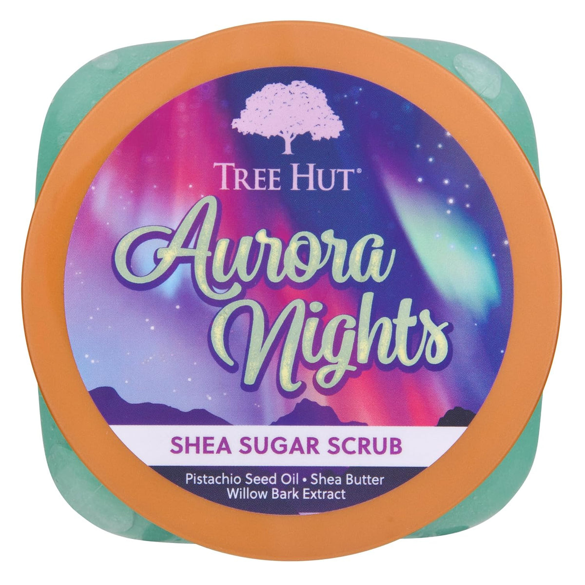 Tree Hut Aurora Nights vegan body scrub