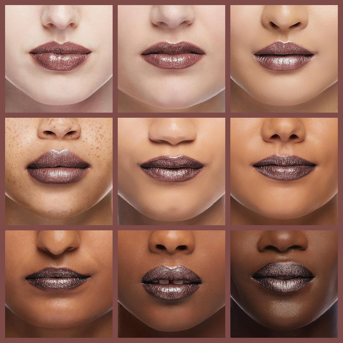Revlon 560 Taupe Time lipstick close-up