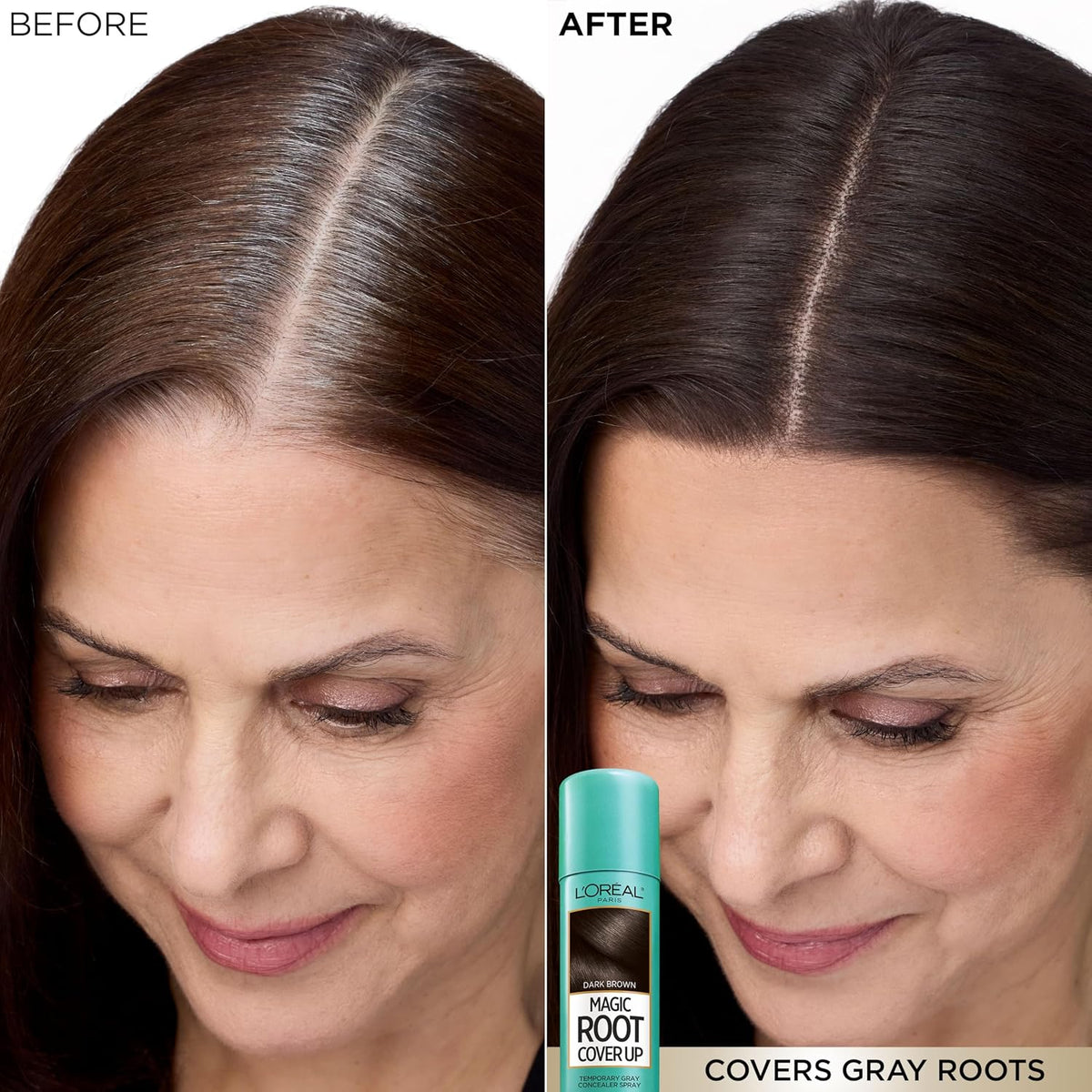 Two pack L'Oreal Paris gray root cover spray