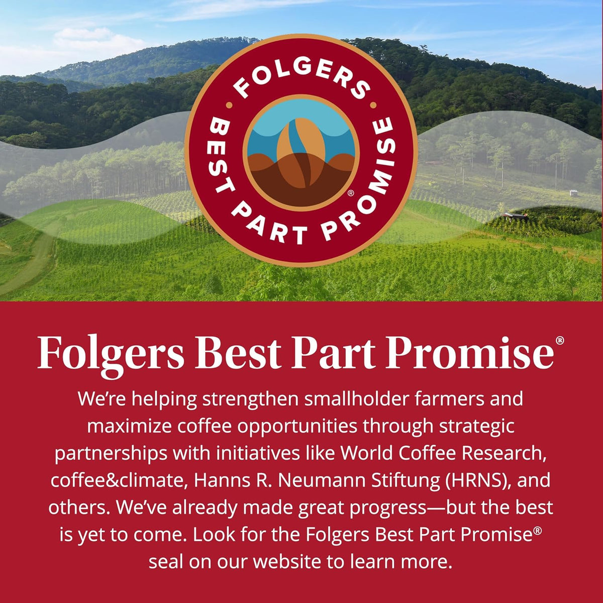 Folgers Classic Roast medium roast coffee