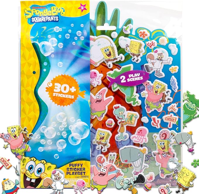 Bluey family fun sticker activity set