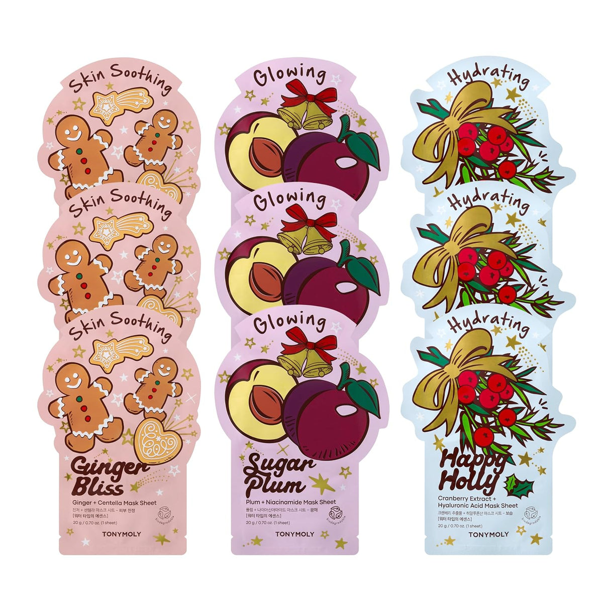 TONYMOLY I'm Korean skincare facial masks