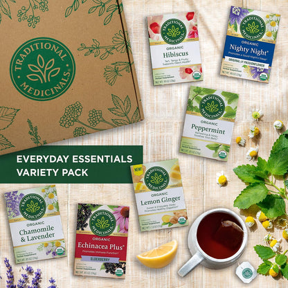 Visit the Traditional Medicinals Store — Traditional Medicinals Organic Spearmint, 16 Tea Bags - product image 72