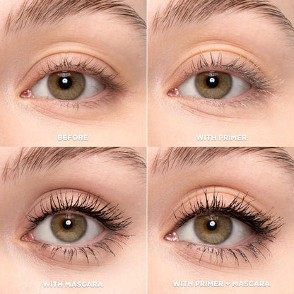 White mascara primer for fuller looking lashes