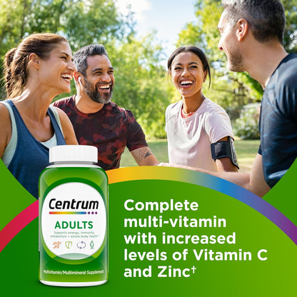 Centrum daily multivitamin tablets with 23 micronutrients