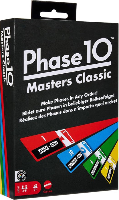 Phase 10 rummy-style family card game for ages 7 plus