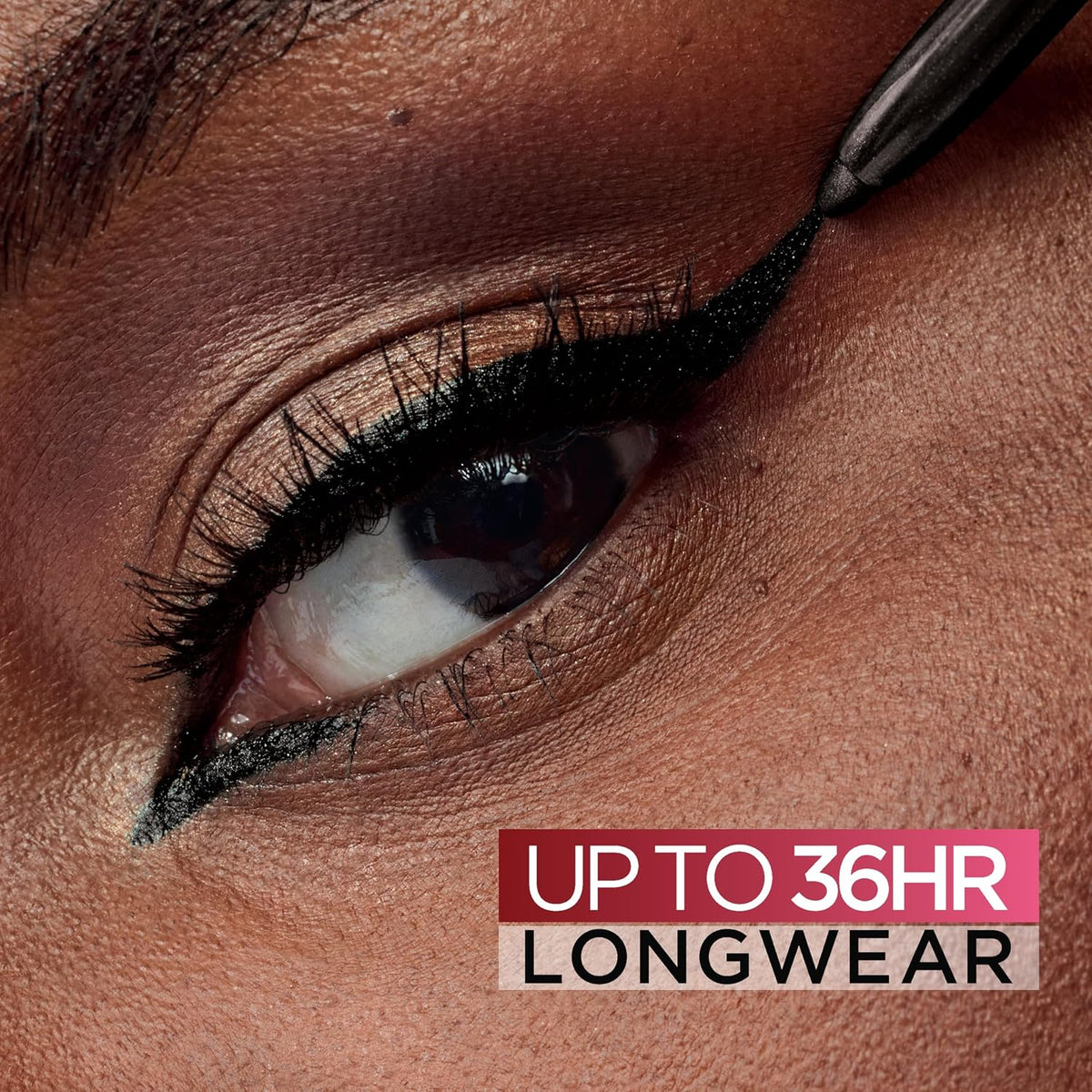 L'Oreal Paris smudge-resistant black gel eyeliner pencil