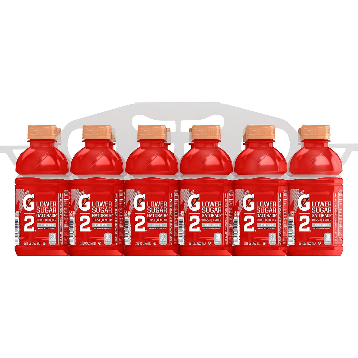 Gatorade G2 Fruit Punch sports drink in a 12-pack