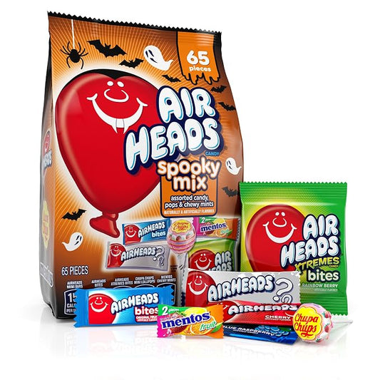 Airheads Halloween spooky candy mix 65 count bag