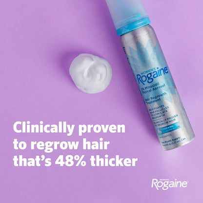 Rogaine topical minoxidil foam for thinning hair