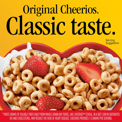 Cheerios gluten free cereal for breakfast and snacks