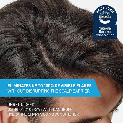CeraVe hydrating medicated shampoo with pyrithione zinc