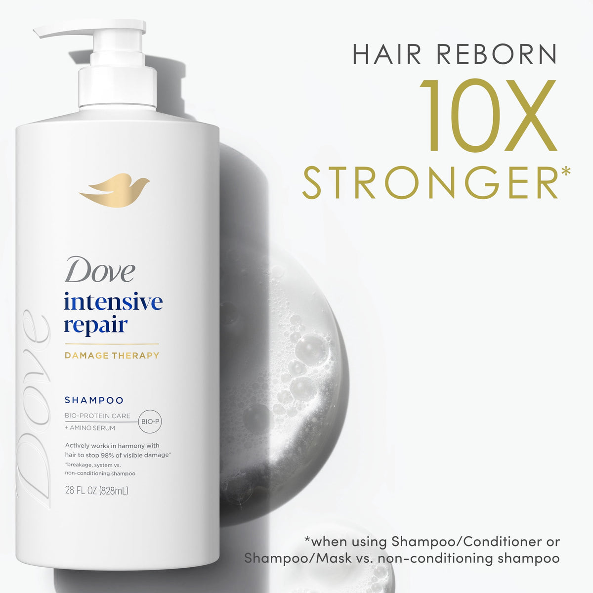 Dove Intensive Repair Shampoo with Amino Serum