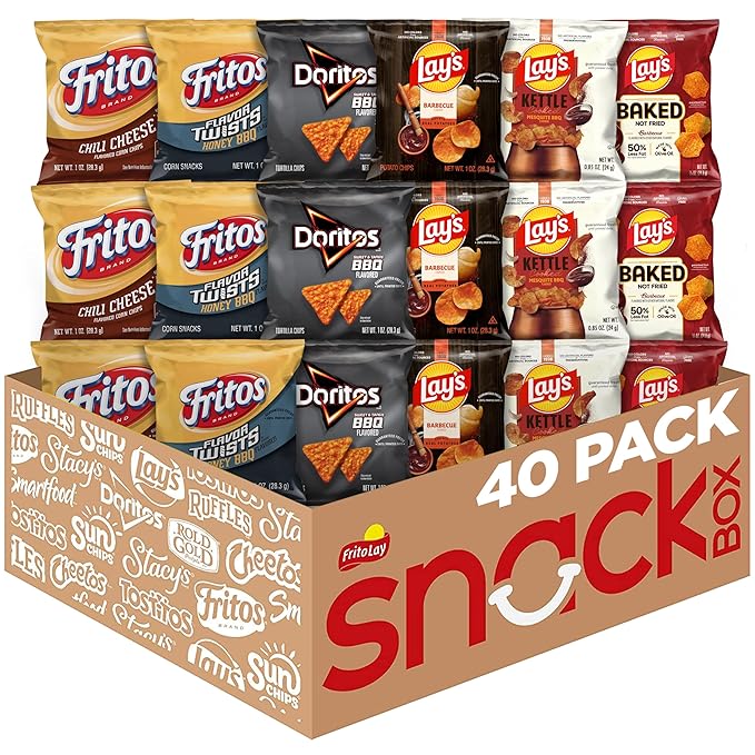 Frito-Lay Fun Times Mix Variety Pack, 40 Count