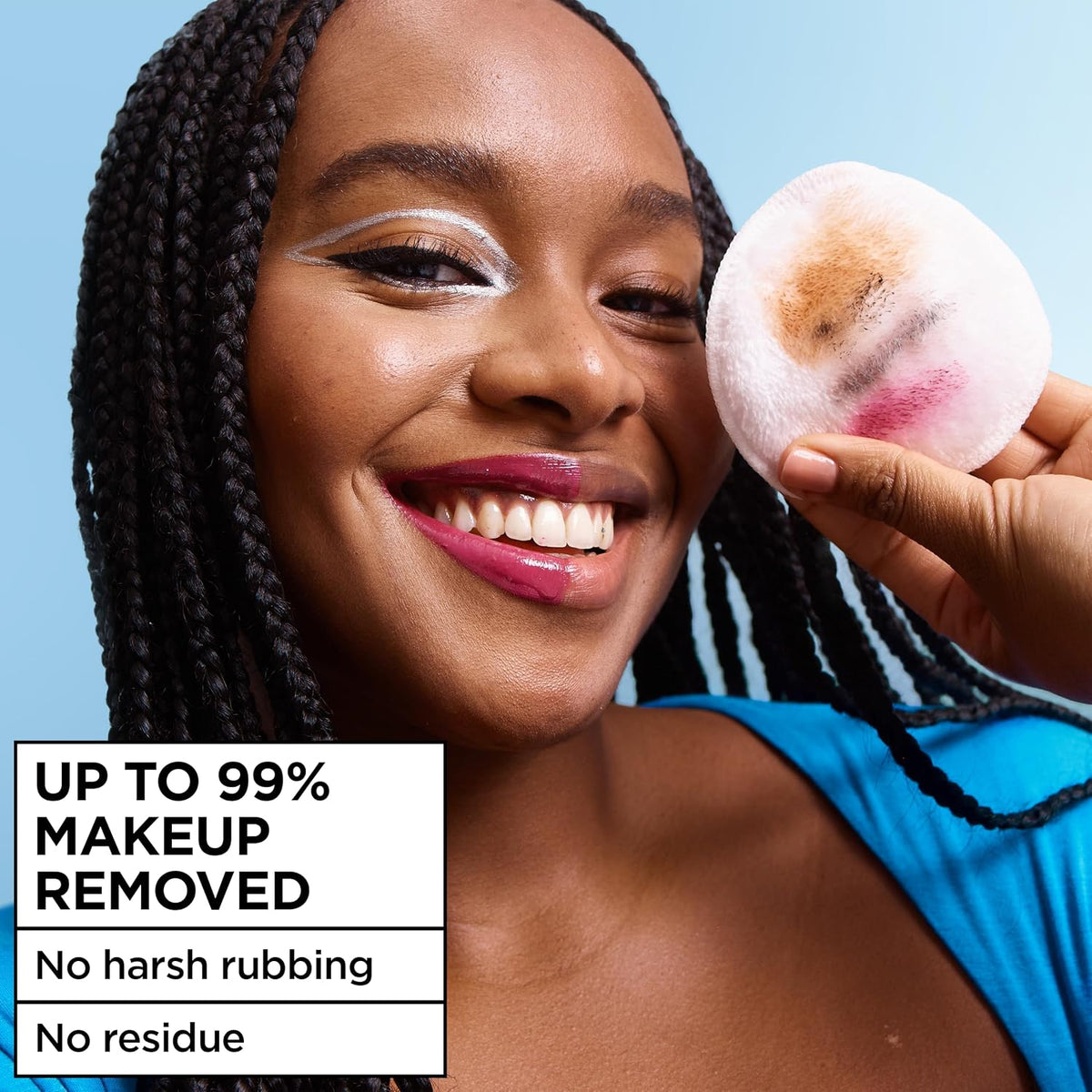 Garnier facial cleanser and waterproof makeup remover