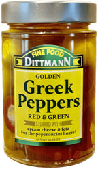 Fine Food Dittmann cream cheese and feta stuffed peppers