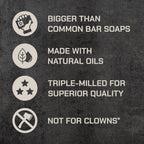 Duke Cannon Big Brick long-lasting Seawolf soap