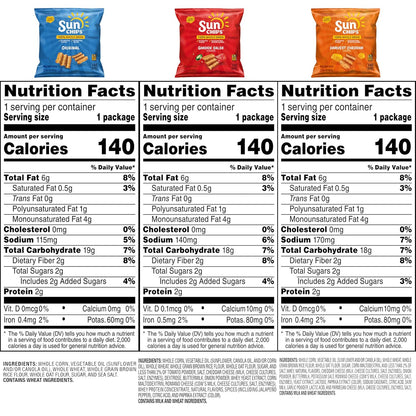 SunChips whole grain wavy chips bulk pack