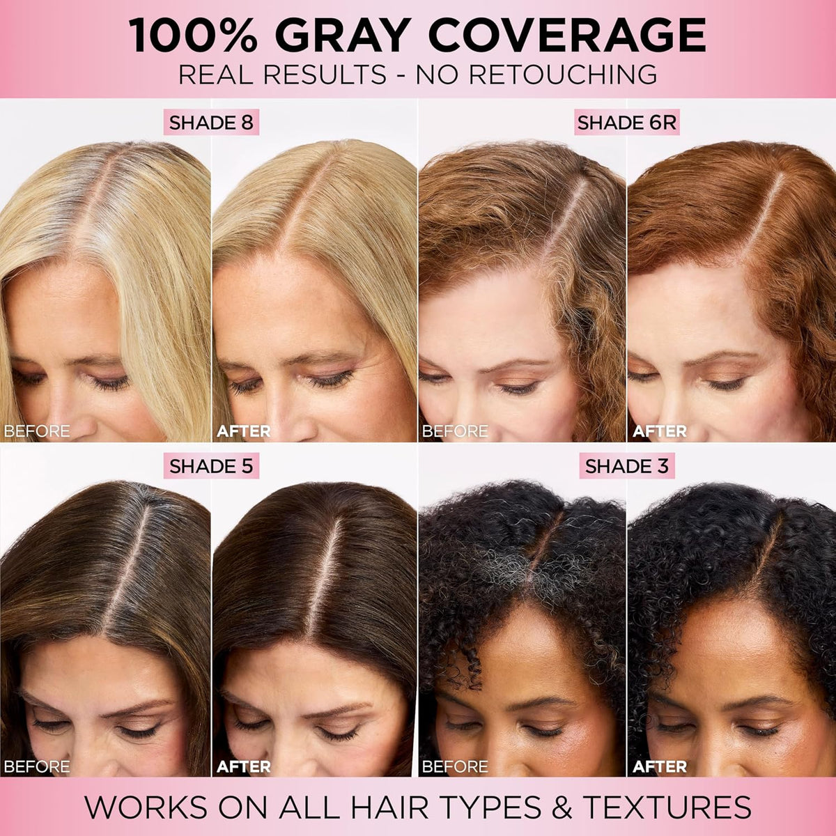 L'Oreal Paris gray coverage hair color box set