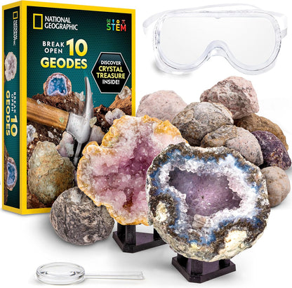 Blue Marble National Geographic premium geodes science toy
