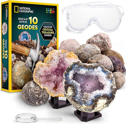 National Geographic break open geode STEM kit for kids