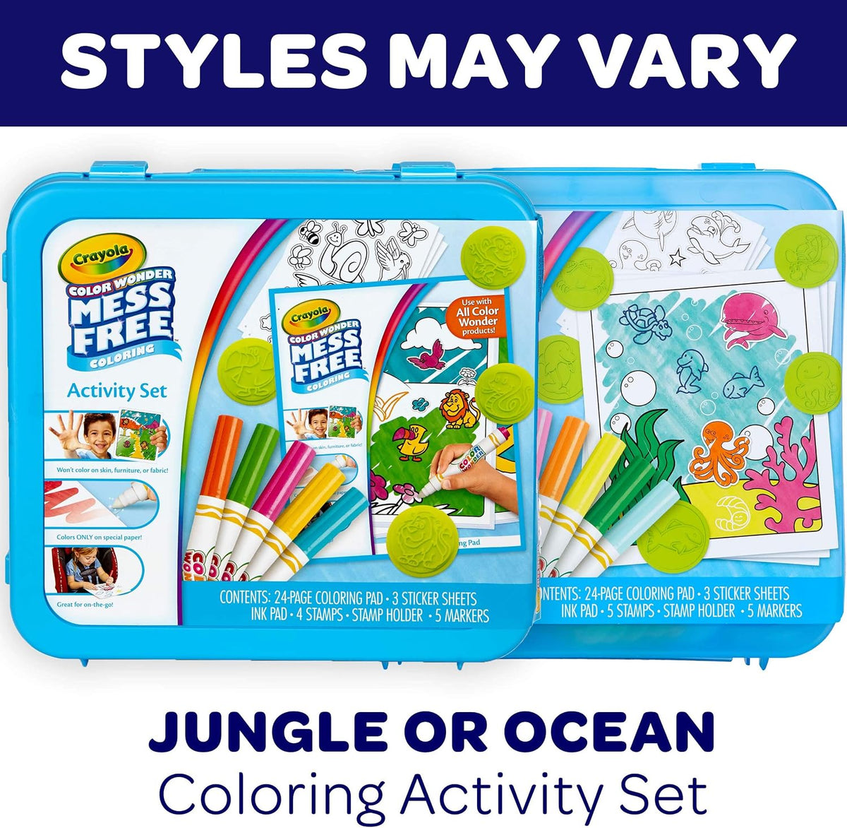 Crayola Color Wonder activity set for ages 3 and up