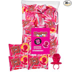 Ring Pop pink strawberry Halloween lollipops 30 count