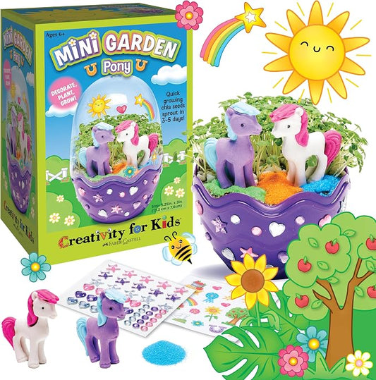 Creativity for Kids Mini Garden Pony Terrarium Kit