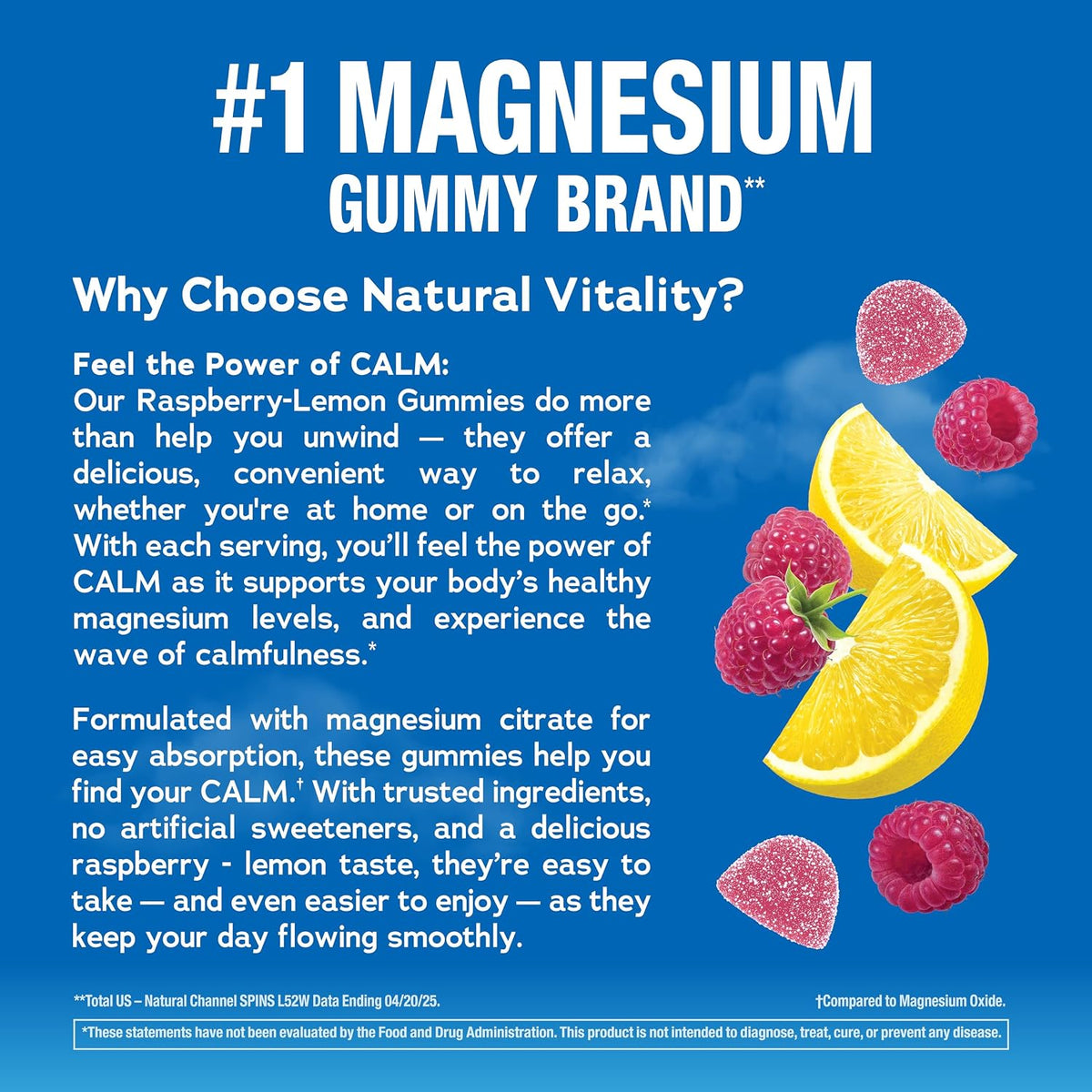 Natural Vitality Calm gummies lifestyle supplement