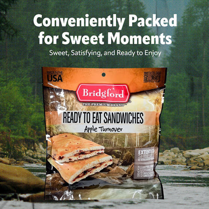 Bridgford apple turnovers for hiking and outdoor trips