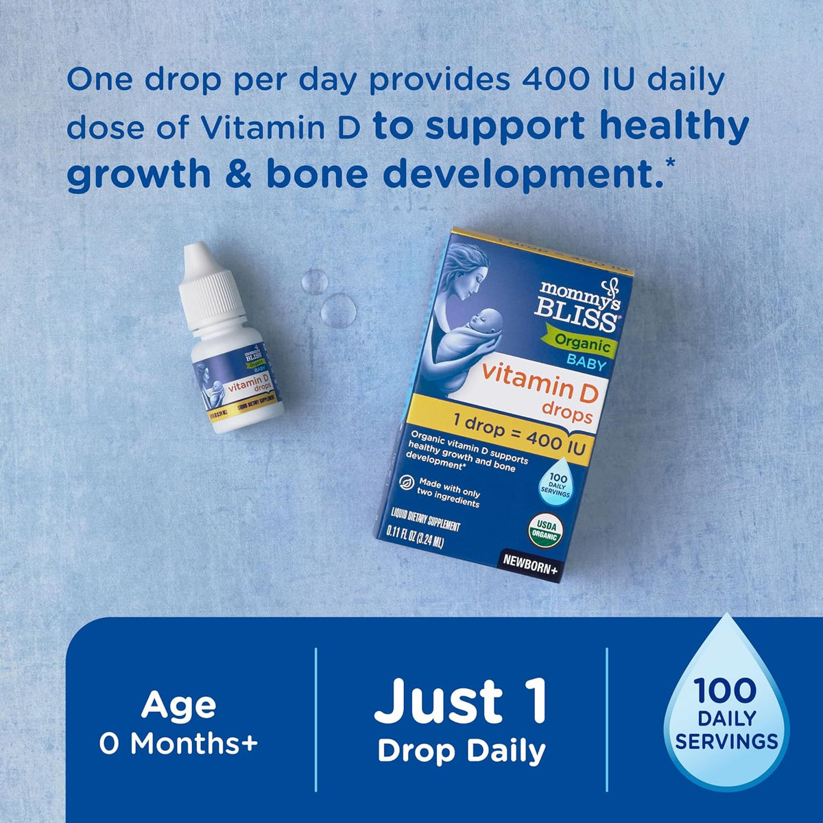 Mommy's Bliss baby supplement with no artificial color