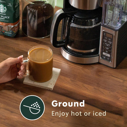Six pack Starbucks ground coffee French Roast