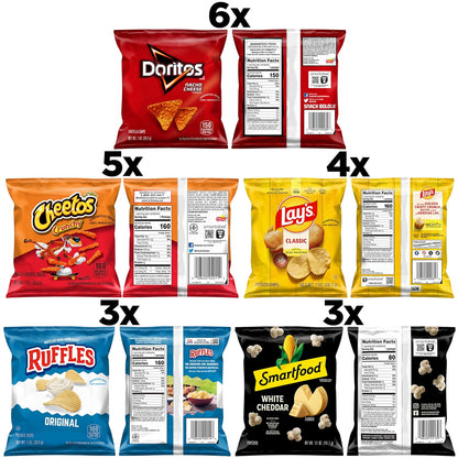 21 pack grab and go Frito-Lay snacks