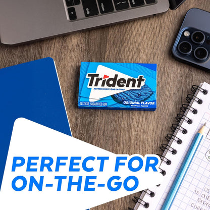 Trident Original chewing gum for fresh breath