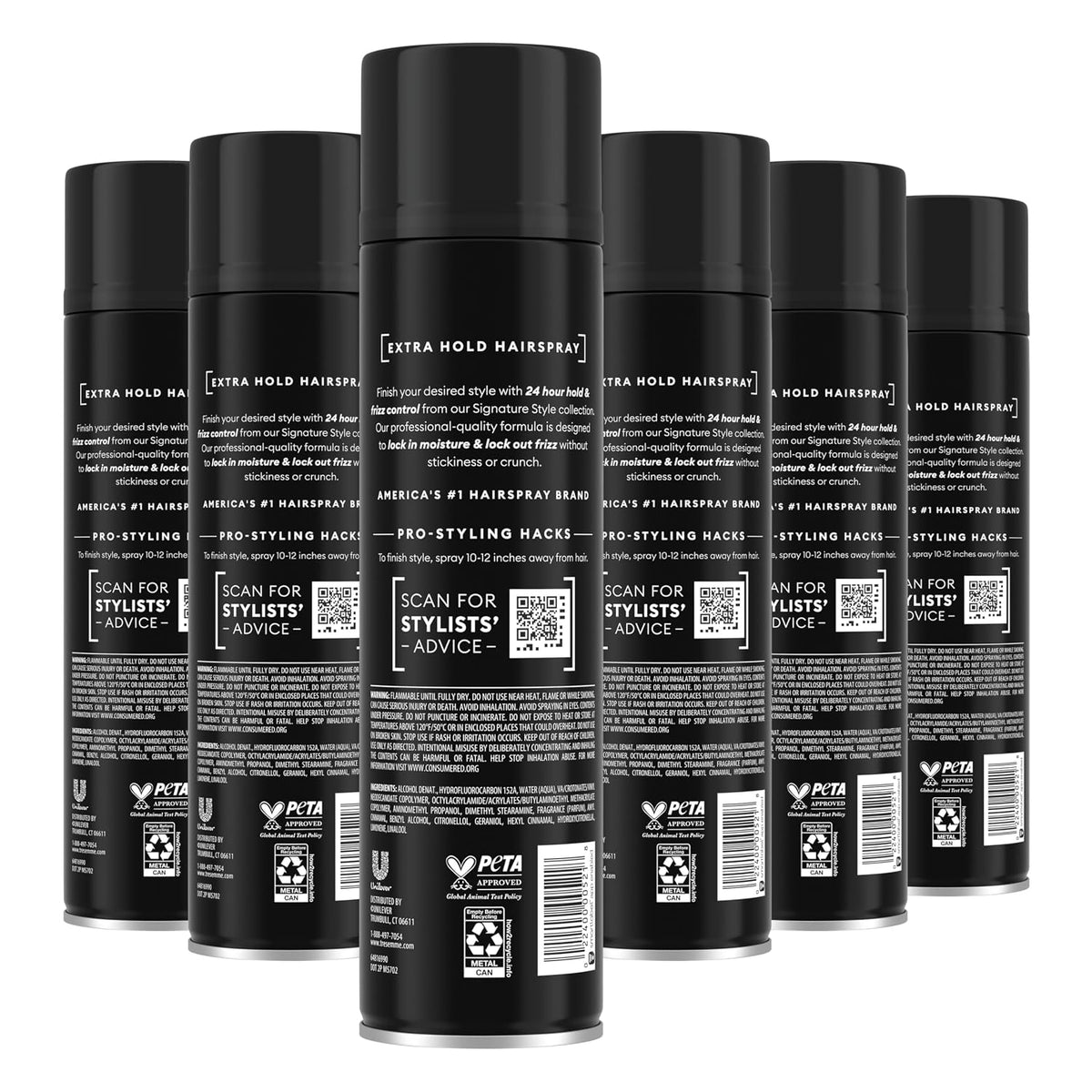 TRESemmé hairspray value pack for everyday styling