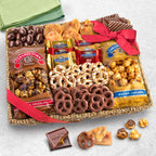 Chocolate gift basket for mom dad and family