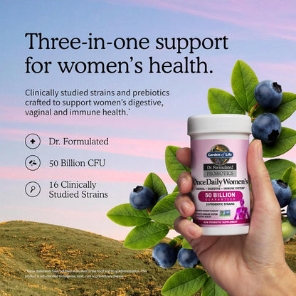 Women’s probiotic supplement with 16 probiotic strains