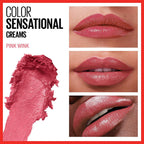 Maybelline Color Sensational lipstick with honey nectar
