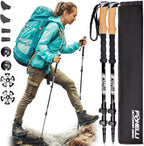 Foxelli lightweight adjustable hiking poles